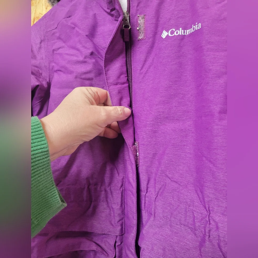 Columbia Vibrant Purple Parka Youth‎ Size XL 18/20